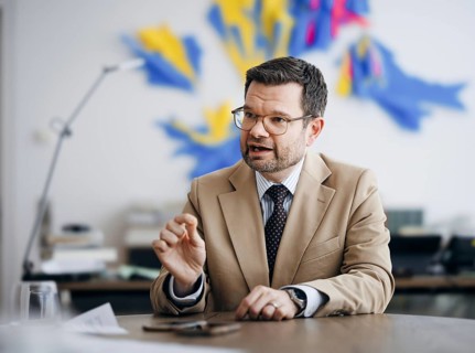 Marco Buschmann (FDP), Federal Minister of Justice, in an interview with the RND in Berlin, 19