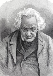Karl August Hase, from September 1883 von Hase, pseudonym Karl von Steinbach, 25 August 1800 - 3