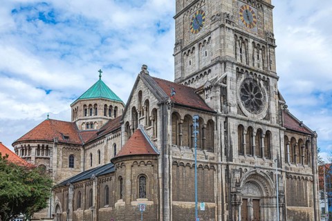 Church of the Holy Spirit in Schultesstraße in Schweinfurt, Germany, Europe