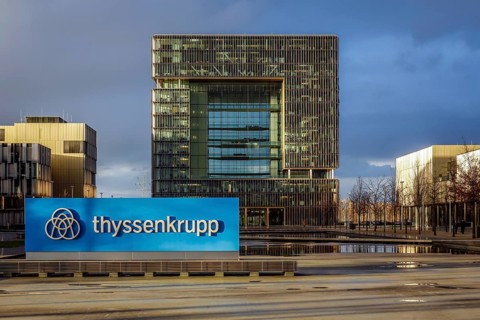 ThyssenKrupp Headquarters, Essen, Ruhr Area, North Rhine-Westphalia, Germany, Europe