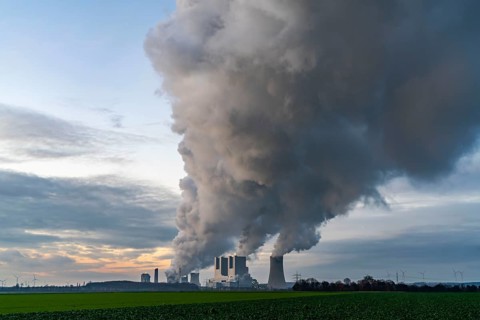 Neurath lignite-fired power plant, near Grevenbroich, power plant units F and G, A-E, thick water