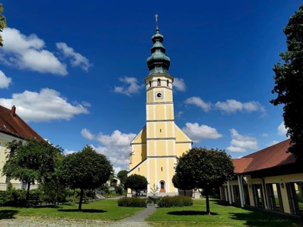 Pilgrimage Church of the Assumption of the Virgin Mary in Sammarei, Passau district, Lower Bavaria,