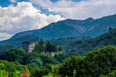 Vauvenargues Castle, residence, studio and place of death of Pablo Picasso from 1958-1973,