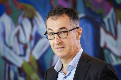 Cem Özdemir (Alliance 90/The Greens), Federal Minister for Agriculture and Food, pictured during a