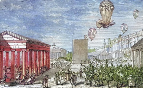 Coronation celebration of Napoleon I in Paris, France, 16 December 1804, Coronation fete of