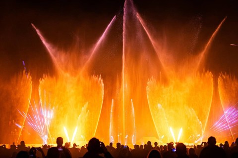 At Elementaro, a water and light show that will take place in Bad Vilbel from 20 to 22 September