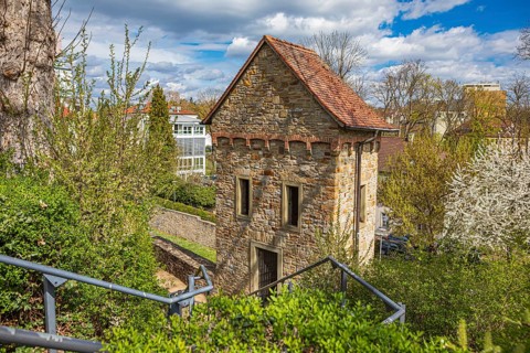 Am Unteren Wall in Schweinfurt, Germany, Europe