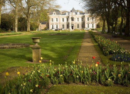 Saumarez Park Manor house and garden, Castel, Guernsey, Europe