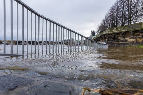Due to the heavy precipitation in the form of snow and rain, alert level 3 has been declared on the