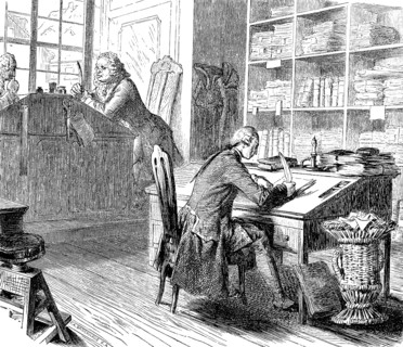 Friedrich's years of service in the Küstrin War and Domain Chamber, Prussian history, writing