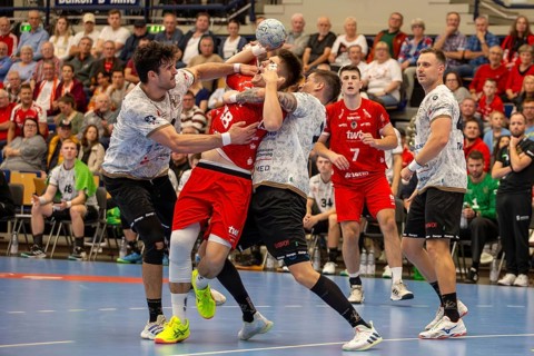 11.09.2024, 2nd HBL (German Handball League), Matchday 7 (early game) : Owls Ludwigshafen against