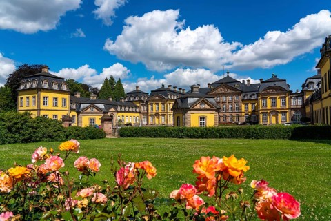 The Residential Palace in Bad Arolsen, Hesse, Germany, Europe
