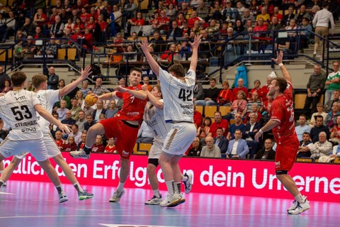 09.04.04.2024, 2nd HBL, German Handball League, Matchday 28) : Eulen Ludwigshafen against TSV