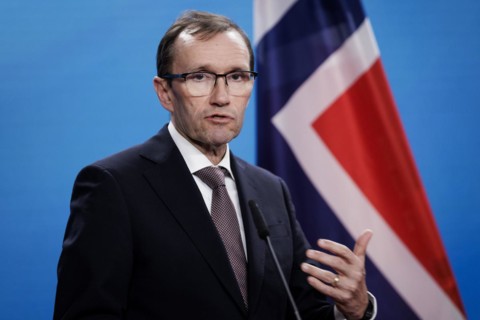 Espen Barth Eide, Minister of Foreign Affairs of the Kingdom of Norway, and Annalena Bärbock