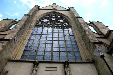 Altenberg Cathedral, Bergischer Dom, former monastery church of Altenberg Abbey, built by the