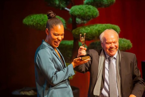 Rose garden Mannheim: Award Night 2024 / Rhine-Neckar Sport Award. Picture: Klaus Schlappner