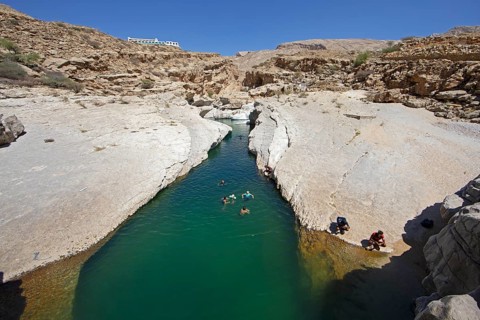 Wadi Bani Khalid, Shamal ash-Sharqiyya district, Oman, Asia