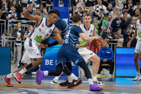 16.03.2024, easy Credit BBL, German Basketball League, Matchday 24) : Game scene MLP Academics