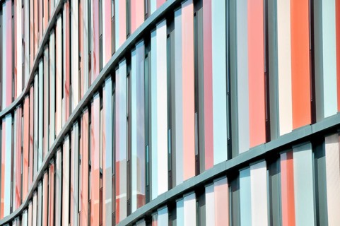 Cologne Oval Offices, modern office building on Gustav-Heinemann-Ufer, Cologne-Bayenthal, Cologne,