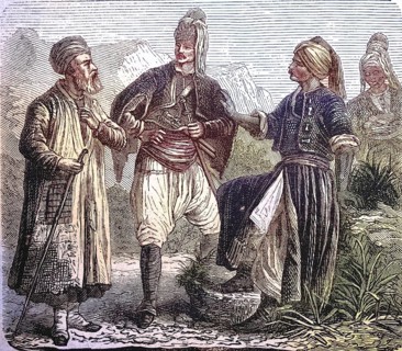 Inhabitants of Bithynia, a region in Asia Minor on the Bosporus and the Black Sea, 1880 / Einwohner