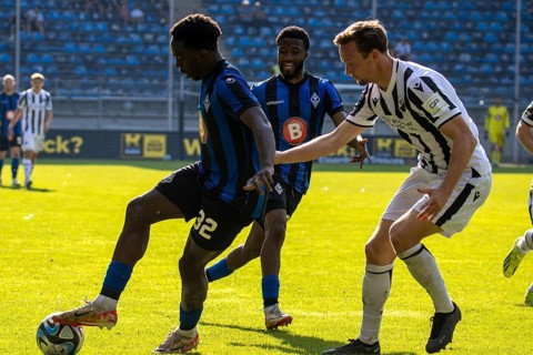 11.05.2024, Football 3rd division, Season 2023/24, Matchday 37: Waldhof Mannheim vs SV Sandhausen