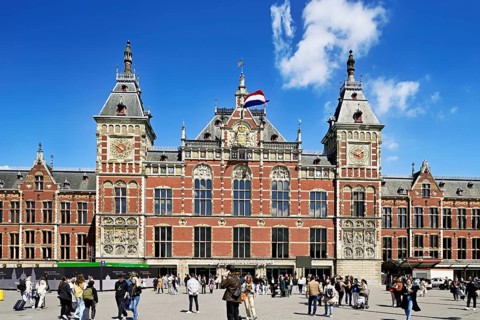 Centraal Station, Amsterdam Central Station, Netherlands