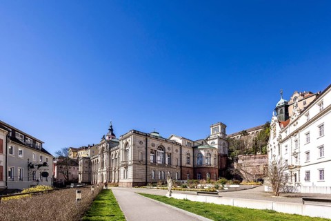 Friedrichsbad in Baden-Baden. The classic bathhouse in a stately 19th century building is one of