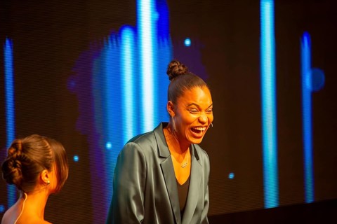 Rose garden Mannheim: Award Night 2024 / Rhine-Neckar Sport Award. Picture: Yemisi Ogunleye,