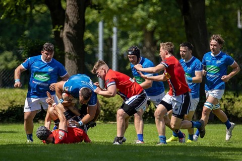 Heidelberg, 25.05.2024, Rugby 1st Bundesliga, Season 2023/24, Quarter-final: SC Neuenheim against