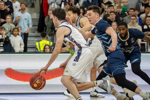 16.03.2024, easy Credit BBL, German Basketball League, Matchday 24) : Game scene MLP Academics