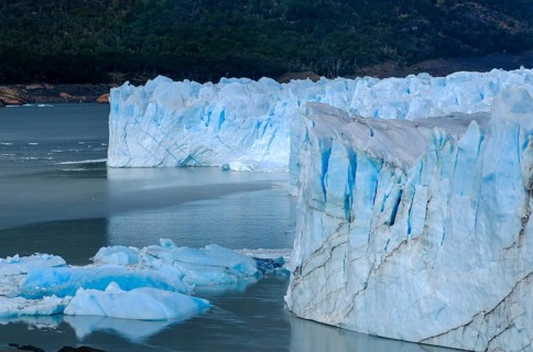 El Calafate, Patagonia, Argentina, Perito Moreno Glacier in Los Glaciares National Park. The Perito