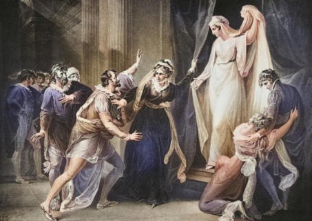 The Winter's Tale. Act V. Scene III: A chapel in Paulina's house. Leontes, Polixenes, Florizel,