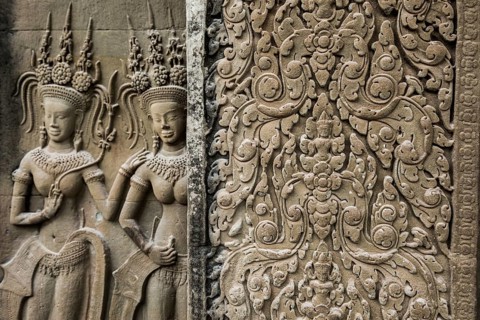 Angkor Wat, Angkor, UNESCO World Heritage Site, Siem Reap, Cambodia, Indochina, Southeast Asia,