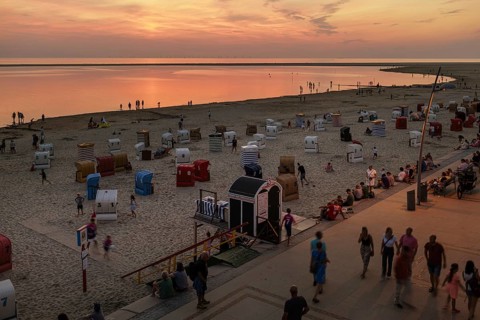 Beach of Borkum, 20.07.2024