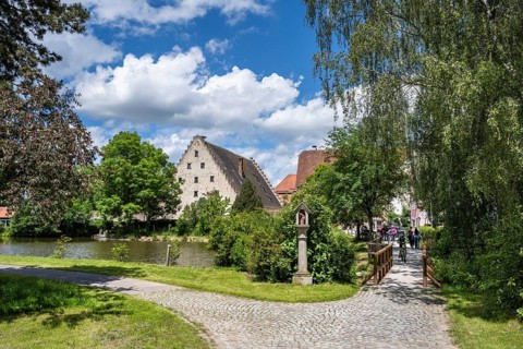Heiligkreuztal Monastery, park grounds of the former Cistercian monastery, now a conference venue