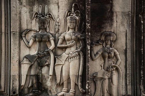 Angkor Wat, Angkor, UNESCO World Heritage Site, Siem Reap, Cambodia, Indochina, Southeast Asia,