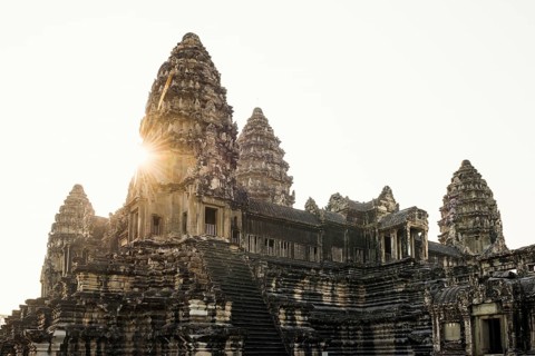 Angkor Wat, Angkor, UNESCO World Heritage Site, Siem Reap, Cambodia, Indochina, Southeast Asia,