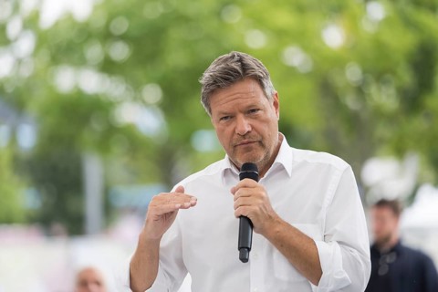 Robert Habeck (Vice-Chancellor and Federal Minister for Economic Affairs and Climate Protection,