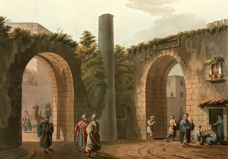 Historical Palestine, Column to which the judgement of our Saviour was attached, Historical,