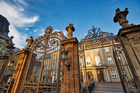 Copenhagen, Odd Fellow Palace in aristocratic neighbourhood of Frederikstaden