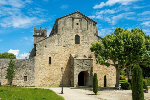 Vaison-la-Romaine. Notre-Dame de Nazareth cathedral. Vaucluse. Provence-Alpes-Côte d'Azur. France