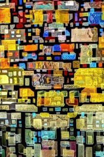 Creative shot, abstract, glass blocks, creative, colourful, colourful, all over, background,