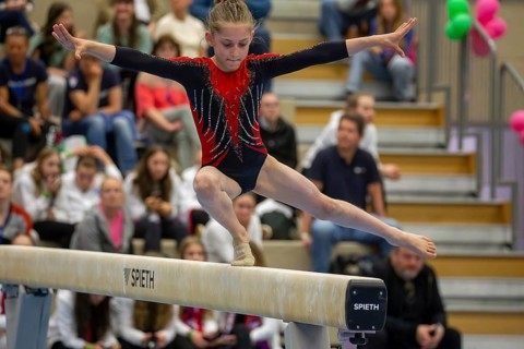 German Gymnastics League (Bundesliga) for woman, 1st competition day 2025 in Mannheim***Kira