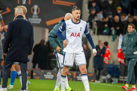 Football UEFA Europa League, 2024/25 season, matchday 7: TSG Hoffenheim v Tottenham Hotspur.