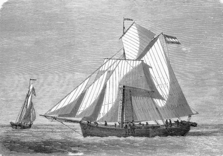 Germania, a North German research vessel that served as the main ship in the Second German North