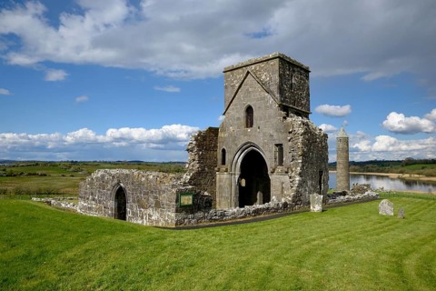 St Mary's Augustinian Priory, Augustinian Monastery of St Mary, Devenish Island, Lough Erne,