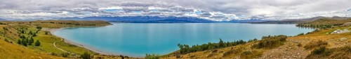 Pukaki-See, Panorama, Otago, Neuseeland