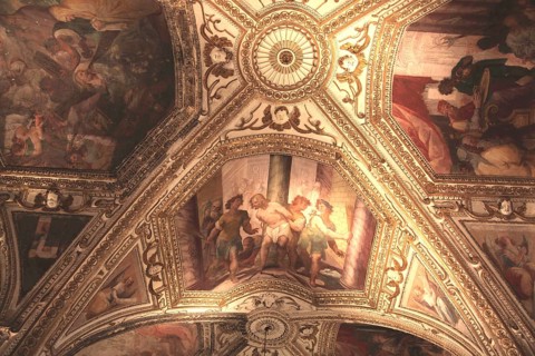 Crypt in the Cathedral Cattedrale di Sant' Andrea, Amalfi, Campania, ItalyAmalfi, Italy, Europe