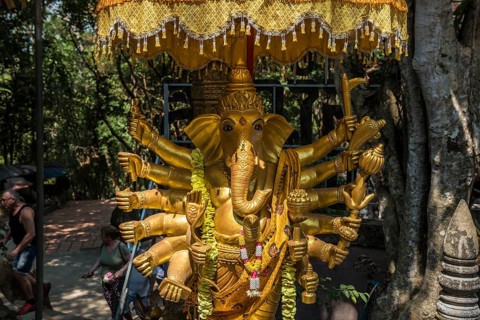 Preah Ang Thom Temple, Phnom Kulen National Park, Siem Reap, Cambodia, Asia
