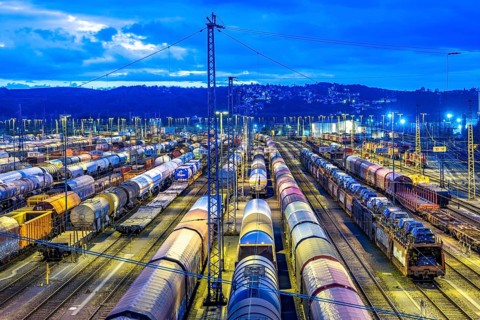 The Hagen-Vorhalle marshalling yard, one of the 9 largest in Germany, is located on the